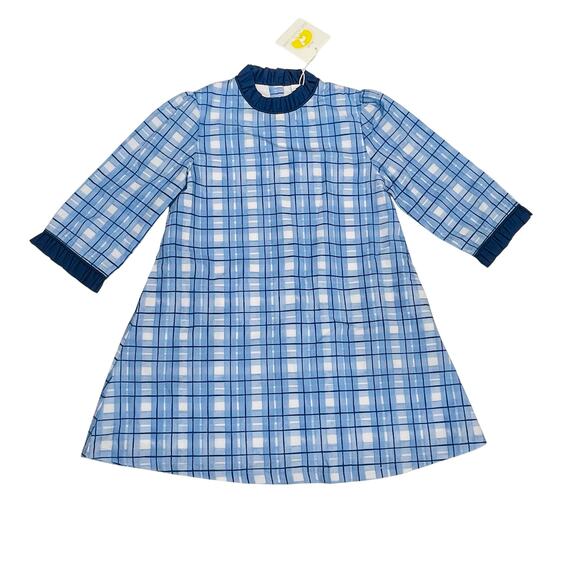 NWT The Yellow Lamb 4T Ada Ruffle Dress - Picture 1 of 6